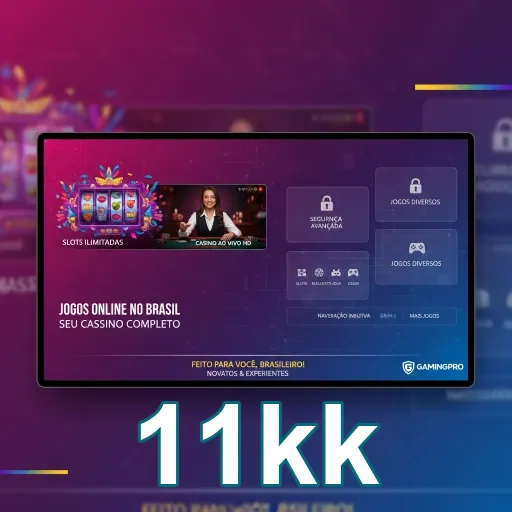 Imagem principal de 11kk Jogos: jogos online com acesso seguro